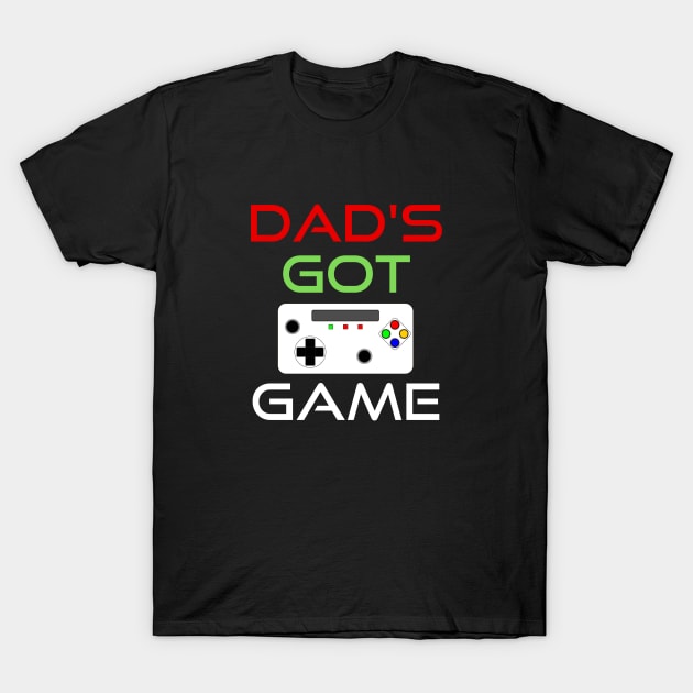 Retro Dad Gamer Shirt T-Shirt by spiffy_design